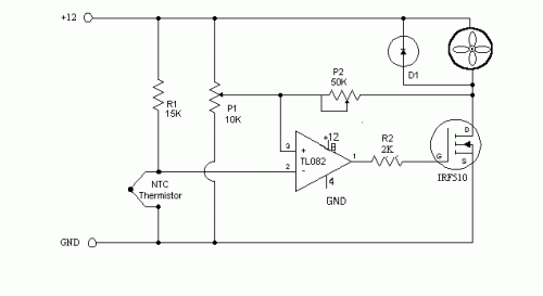 Fancontrol-Circuit diagram