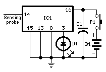 Live-line Detector-Circuit diagram