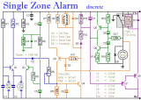 A Transistor Based Single Zone Alarm