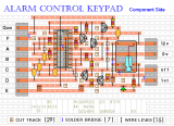 A 4-Digit Alarm Control Keypad