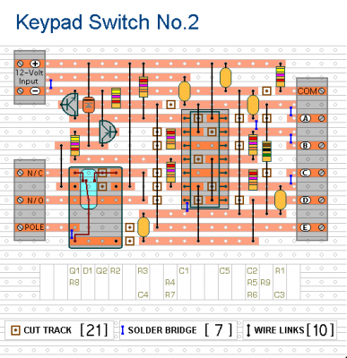 Veroboard Layout