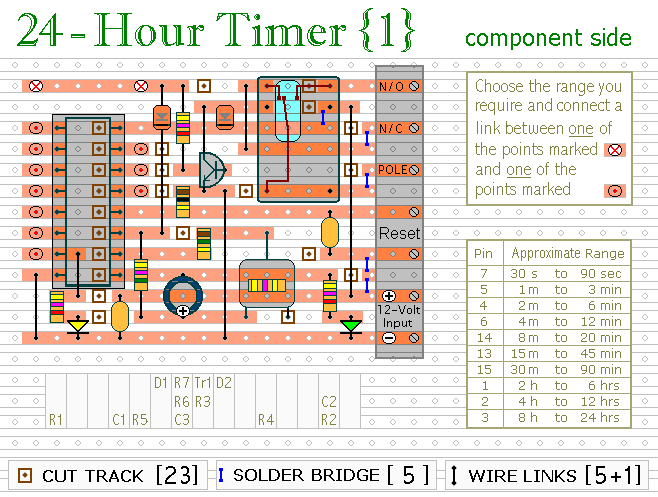 24 hour timer circuit