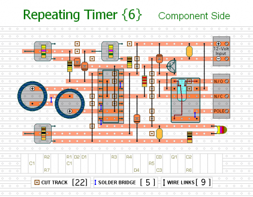 Veroboard Layout