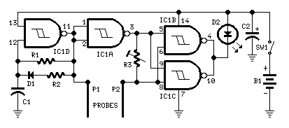 Plants Watering Watcher-Circuit diagram