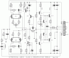 Symmetrical Audio Class A preamplifier