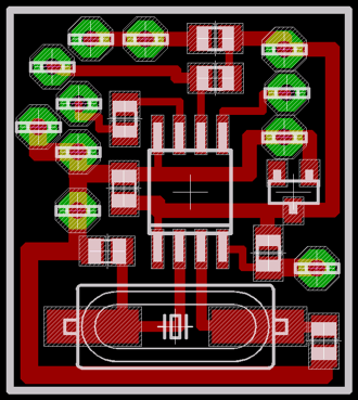 Simple Servo Tester-PCB board