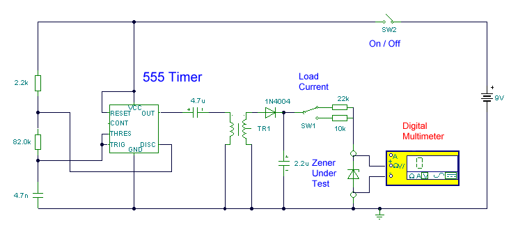 Circuit diagram: Zener Diode 