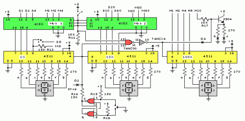 Clock Display Circuit