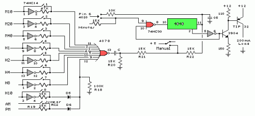 Clock Timer Circuit