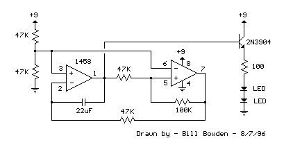 Fading Red Eyes-Circuit diagram