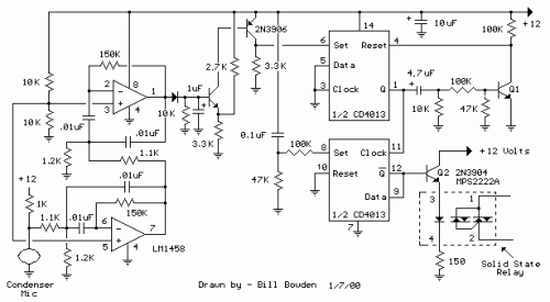 Whistle On - Whistle Off-Circuit diagram