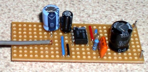 Bench Amplifier-The finished circuit