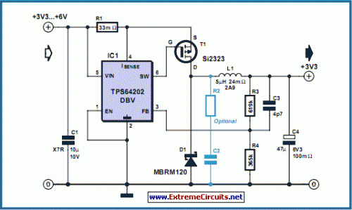 Step-Down Converter Controller-Circuit diagram