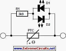 Simple Short-Circuit Detection-Circuit diagram: