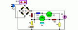 AC 220 Volts Flashing Lamps Circuit