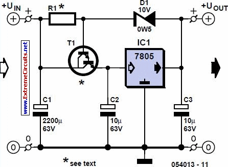 Protection For Voltage Regulators circuit diagram