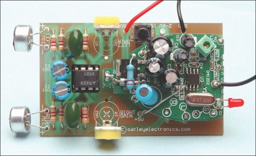 Quality Stereo Wireless Microphone or Audio Link pcb 2