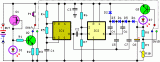 Self-Powered Fast Battery Tester Schematic