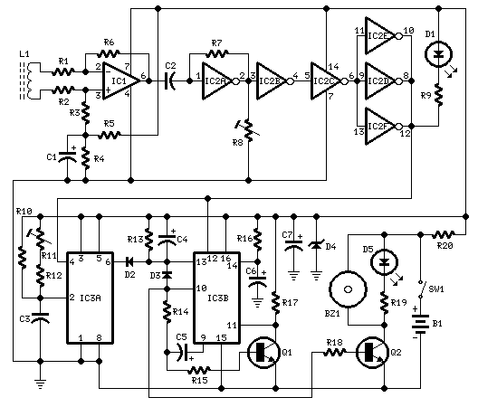 How to build Speed-limit Alert - circuit diagram cat d4 wiring diagram 
